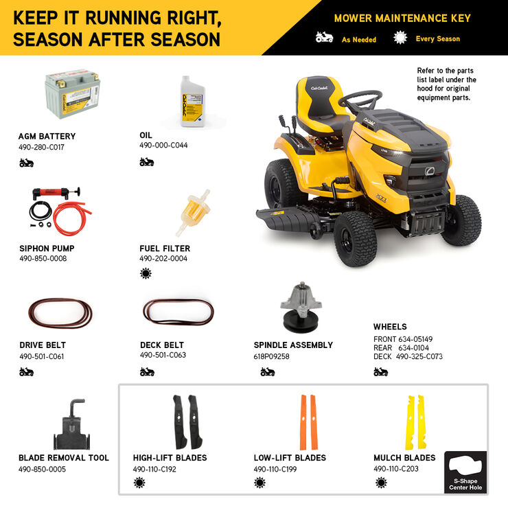 Cub Cadet XT1 LT46 (13APA9TTA10) Cub Cadet XT1 LT46 (13APA9TTA10)