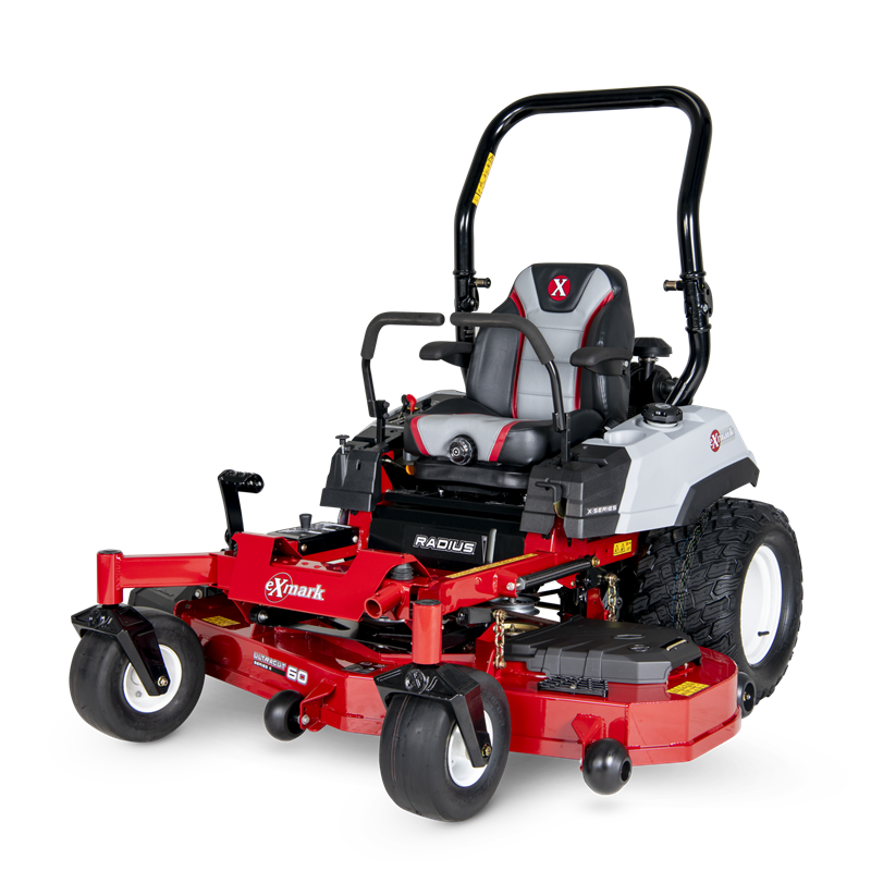 Exmark Radius X-Series with 22 HP* Kawasaki FX691 Engine and 52” UltraCut Series 4 Deck (Available Spring 2026)
