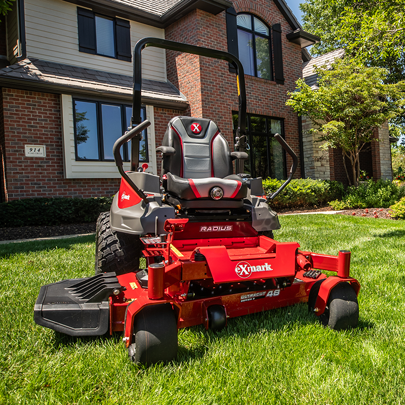 Exmark Radius S-Series with 20.5 HP* Kawasaki FX651V Engine and 48” Ultracut Series 3 Deck Exmark Radius S-Series with 20.5 HP* Kawasaki FX651V Engine and 48” Ultracut Series 3 Deck