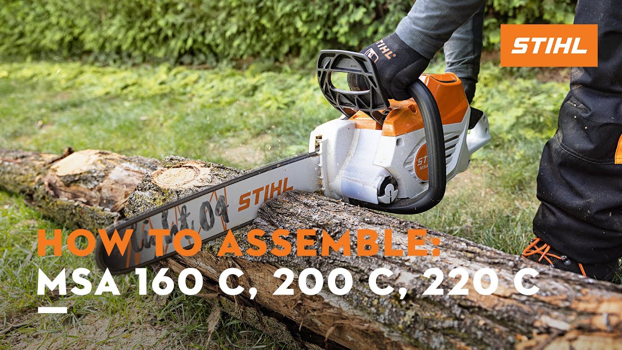 STIHL MSA 220 C-B Battery-Powered Chainsaw