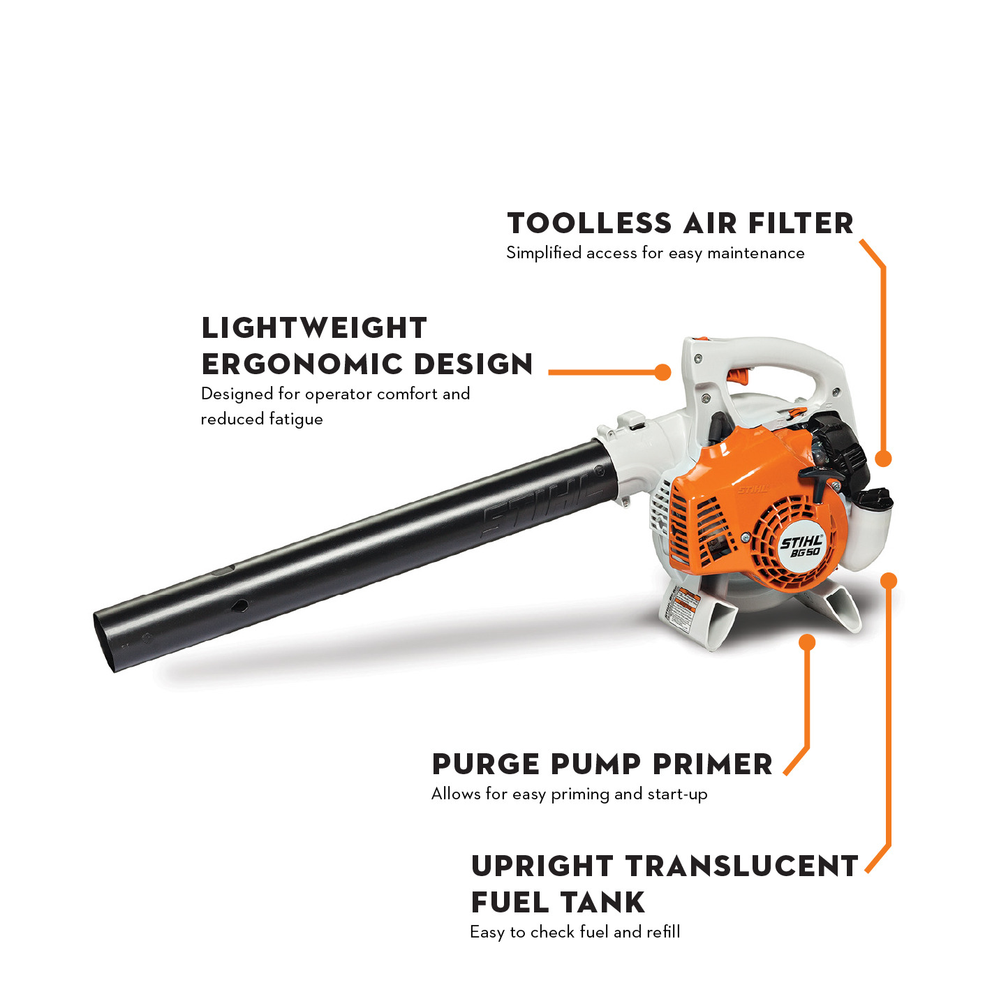 STIHL BG 50 Gasoline Blower